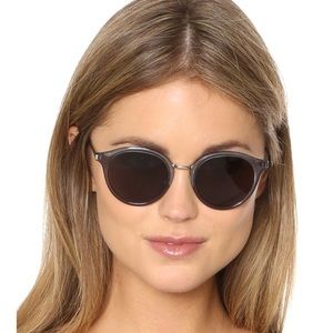YSL Grey / Silver Polarized Sunglasses SL 57